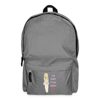 I'm so cute - Backpack - elephant grey - Front