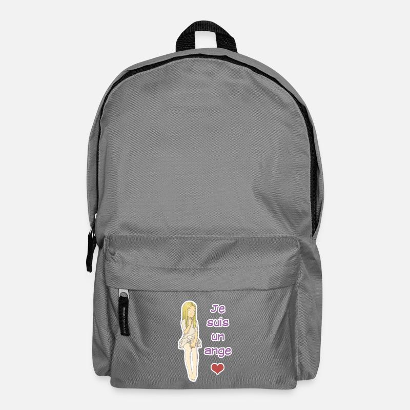 An angel - Backpack - elephant grey
