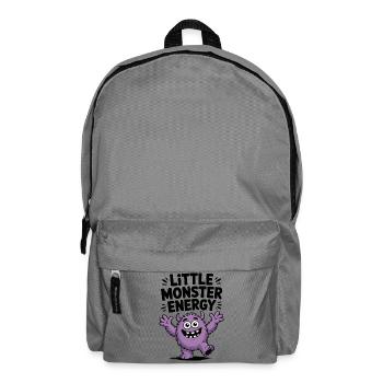 Little Monster Energy - Backpack - elephant grey - Front