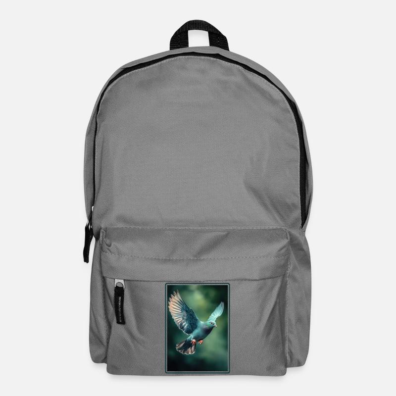 Tauben Taube - Rucksack - Mittelgrau