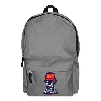 Skull Space Helmet - Backpack - elephant grey - Front