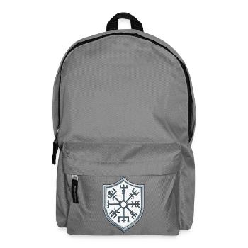 Vegvisir Schild Symbolik - Rucksack - Mittelgrau - Vorne