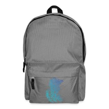 Motif nouveau du motocross pour le motocross - Sac à dos - gris éléphant - Devant