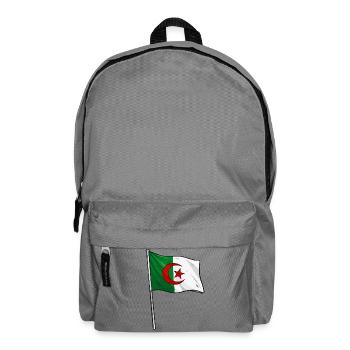 Drapeau algérien - Sac à dos - gris éléphant - Devant