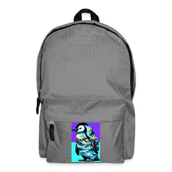 pingouin - Sac à dos - gris éléphant - Devant