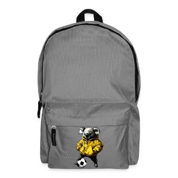 Fussball Koala - Rucksack - Mittelgrau - Vorne