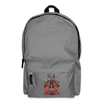 Heavy Metal Weihnachten - Rucksack - Mittelgrau - Vorne
