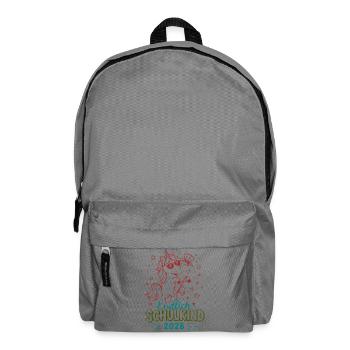 Unicornenfeier Schulkind 2026 - Rucksack - Mittelgrau - Vorne