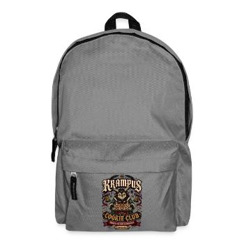 Krampus Cookie Club Baked After Midnight - Backpack - elephant grey - Front