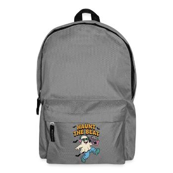 Haunt the Beat Ghost DJ - Backpack - elephant grey - Front