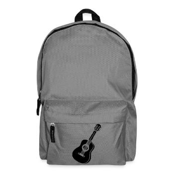 Guitar Music Gift Musician Music Band - Backpack - elephant grey - Front