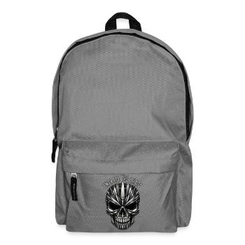 Klingen Schädel Chaos Umarmung - Rucksack - Mittelgrau - Vorne
