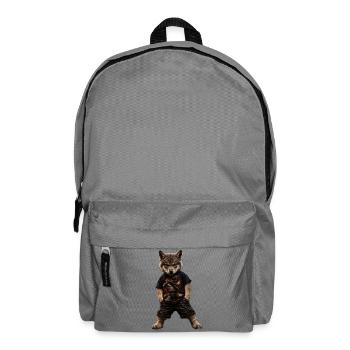 GRNDWLF Junior  - Rucksack - Mittelgrau - Vorne