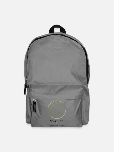 Blume des Lebens – Lebensblume & Heilige Geometrie - Rucksack - Mittelgrau