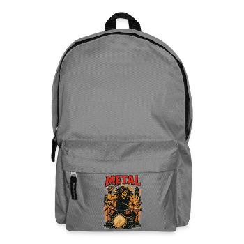 Metal Beater - Rucksack - Mittelgrau - Vorne
