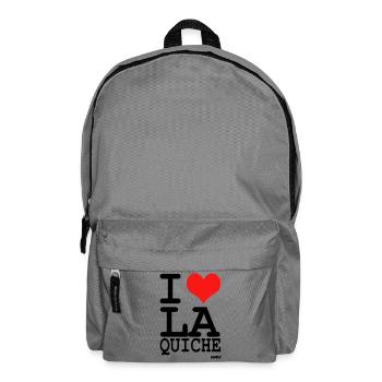 la quiche - Rucksack - Mittelgrau - Vorne