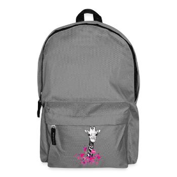 Giraffenklekse - Sac à dos - gris éléphant - Devant