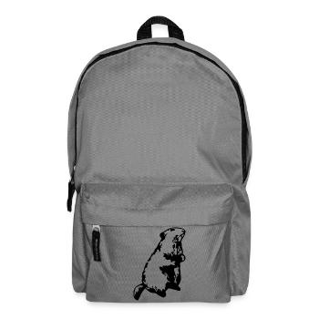 Murmeltier Alpen - Rucksack - Mittelgrau - Vorne