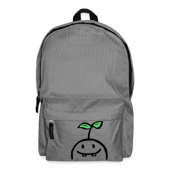 Lustiger Biologe - Rucksack - Mittelgrau - Vorne