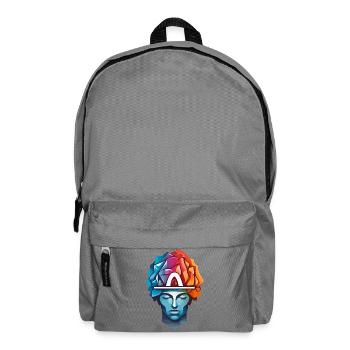 Men Thinking - Backpack - elephant grey - Front