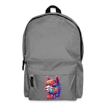 Alpaka - Rucksack - Mittelgrau - Vorne