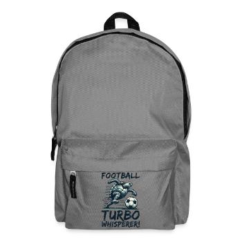 TURTLE FOOTBALL STAR : FOOTBALL TURBO WHEASPERER - Sac à dos - gris éléphant - Devant