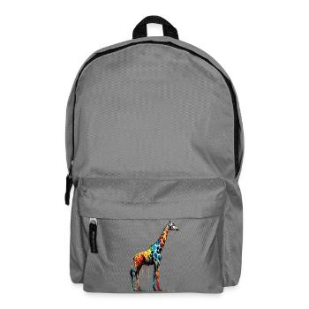 Girafe - Sac à dos - gris éléphant - Devant