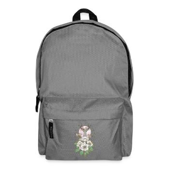 Majestätischer und anmutiger Hirsch - Rucksack - Mittelgrau - Vorne