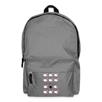 The black sheep rebels - Backpack - elephant grey - Front