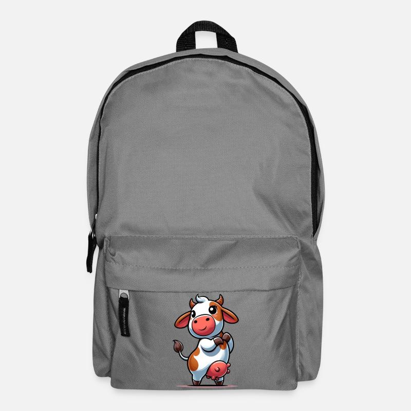 Kuh - Rucksack - Mittelgrau