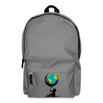 Planète Terre - Sac à dos - gris éléphant - Devant