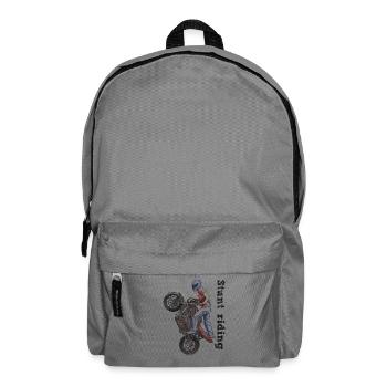 stunt riding - Backpack - elephant grey - Front