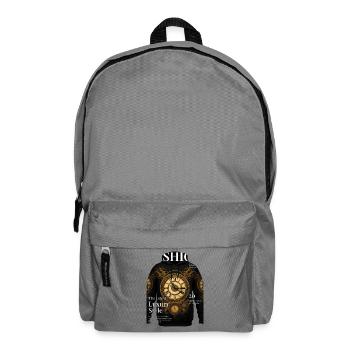 Core design with Roman hands - Backpack - elephant grey - Front