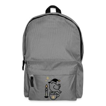 Nuit de l’étoile filante dorée - Sac à dos - gris éléphant - Devant