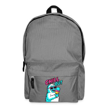 Détends-toi Yéti - Sac à dos - gris éléphant - Devant