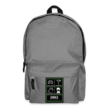 Marvin_T shirt_grün - Sac à dos - gris éléphant - Devant