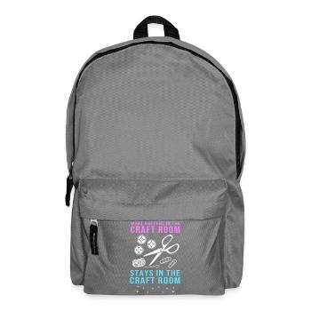 Scrapbook Scrapbooking - Rucksack - Mittelgrau - Vorne