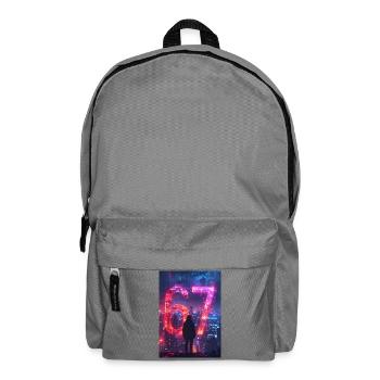 6 7 Conception - Sac à dos - gris éléphant - Devant