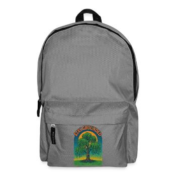 Stay Grounded Willow Sunset - Backpack - elephant grey - Front