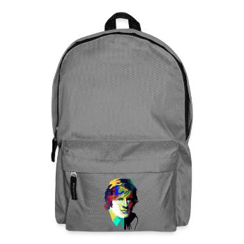 70er-Jahre-Klassiker-Film-Pop Art - Rucksack - Mittelgrau - Vorne