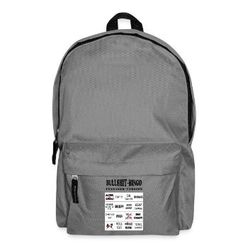 Bingo à la connerie – Version ado - Sac à dos - gris éléphant - Devant