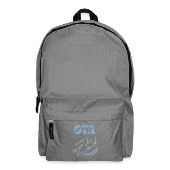 OTA Motiv für Operationstechnische Assistenz  - Rucksack - Mittelgrau - Vorne