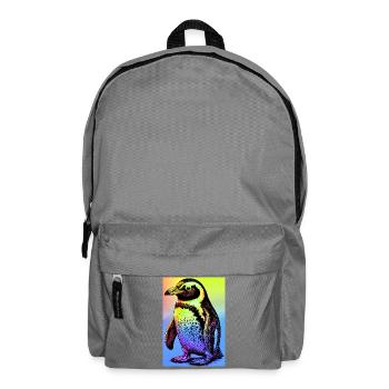 penguin - Backpack - elephant grey - Front