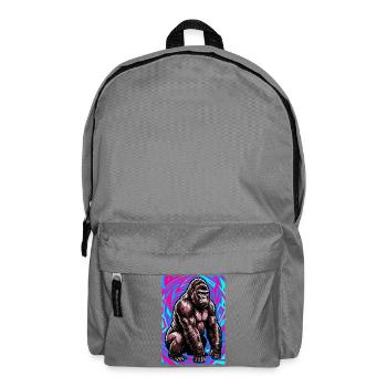 gorilla - Backpack - elephant grey - Front