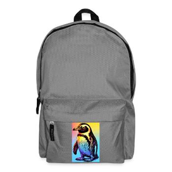 penguin - Backpack - elephant grey - Front