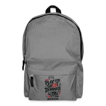 Jeu Manger Sommeil Joueur Répété - Sac à dos - gris éléphant - Devant