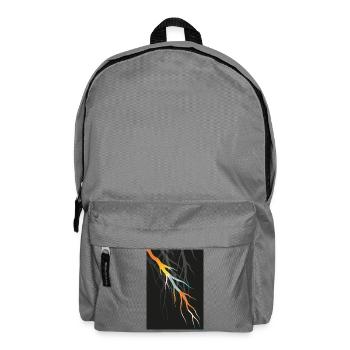 Abstrakte Wurzelkunst Geometrisches Modern Art  - Rucksack - Mittelgrau - Vorne