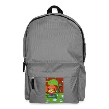 petite_lutine - Backpack - elephant grey - Front