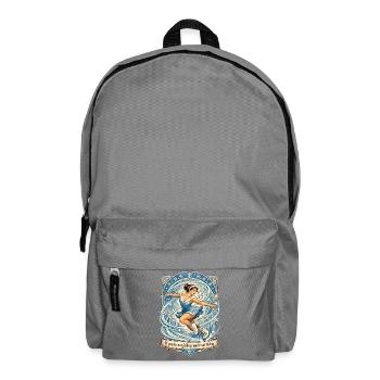 Diction du patinage artistique - Si tu ne tombes pas - Sac à dos - gris éléphant - Devant