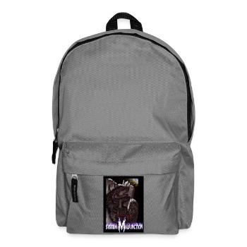 Dysfonctionnement système Cyberpunk Glitchcore Graphic Te - Sac à dos - gris éléphant - Devant